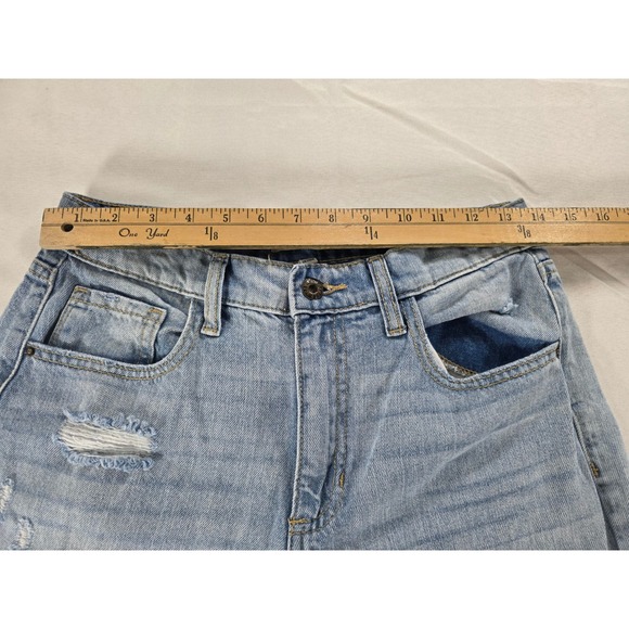 Altard State Women's Jeans 27 Distressed Ripped HIGH RISE Baggy Wide Leg Denim - Picture 7 of 10